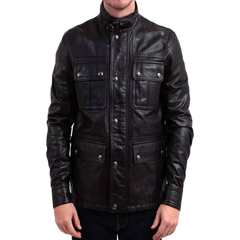 24 Live Another Day Jack Bauer Leather Jacket Black