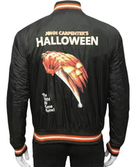 Men's John Carpenter's Halloween Style 1978 Black Bomber Jacket