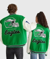Aeropostale Eagles Jacket New Philadelphia Eagles Bomber Jacket
