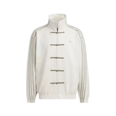 Adidas China Year of the Snake Jacket – White Suede Striped Limited Edition