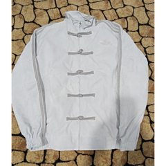 Adidas China Year of the Snake Jacket – White Suede Striped Limited Edition