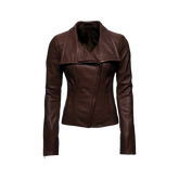 Arrow Lyla Michaels Brown Leather Jacket