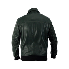 Arrow Oliver Queen Black Bomber Jacket