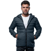 Austin Puffer Jacket Navy with Hood