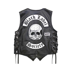 Black Label Society Vest For Bikers