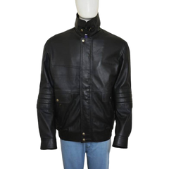 Black Mass Johnny Depp Leather Jacket Black
