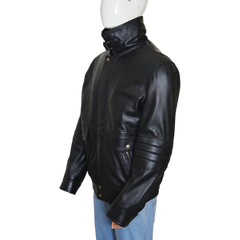 Black Mass Johnny Depp Leather Jacket Black