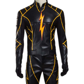 Black Racer The Flash Leather Jacket