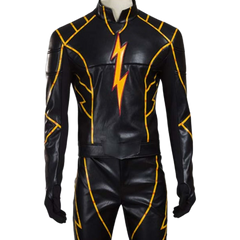 Black Racer The Flash Leather Jacket