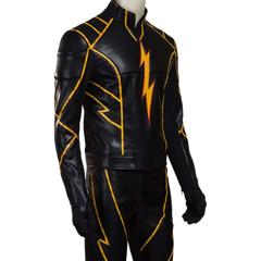 Black Racer The Flash Leather Jacket