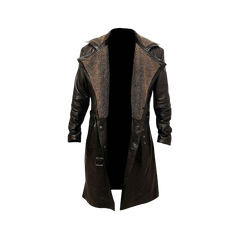 Blade Runner 2049 Officer K Ryan Gosling Lapel Fur Collar Trench Coat