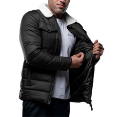 Bryce Black Puffer Jacket Men's