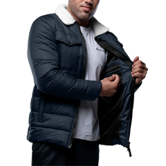 Bryce Navy Puffer Jacket Men's