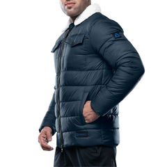 Bryce Navy Puffer Jacket Men's