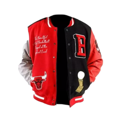 Chicago Bulls Letterman Chicago Bulls Varsity Jacket