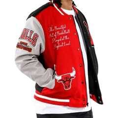 Chicago Bulls Letterman Chicago Bulls Varsity Jacket