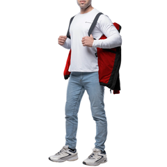 Colby Black Hooded Puffer Jacket for Men - Insulated Winter Jacket