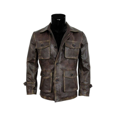 Dean Winchester Supernatural S07 Brown Leather Jacket