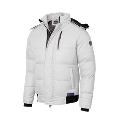 Desmond Men's White Puffer Jacket