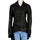 Gotham Season 4 Selina Kyle Black Leather Jacket Women’s