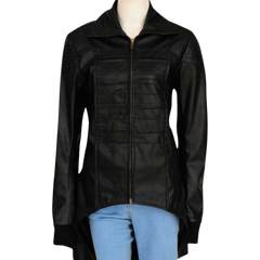 Gotham Season 4 Selina Kyle Black Leather Jacket Women’s