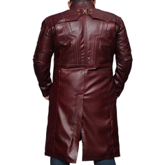 Guardians Of Galaxy 2 Star Lord Chris Pratt Leather Coat