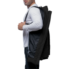 Herman Men's Black 3/4 Length Down Puffer Jacket – Winter Insulated Coat