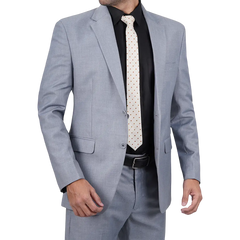 Jared Men's Grey Two-Piece Suit