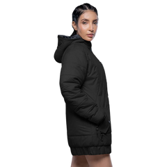 Julia Lightweight Black Puffer Jacket For Women
