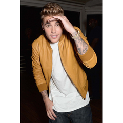 Justin Bieber at Carvel Festival Jacket