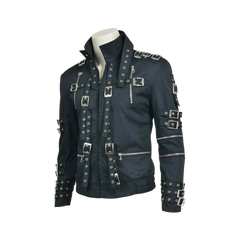 King Singer Michael Jackson Concert "Bad" Cosplay Complete Costume & Jacket