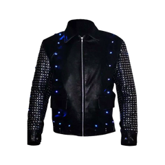 Leather Hunt Exclusive WWE Chris Jericho Light Up Y2J Jacket