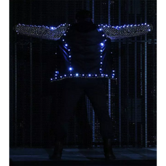 Leather Hunt Exclusive WWE Chris Jericho Light Up Y2J Jacket