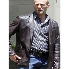 Marvelous Fast And Furious 7 Jason Statham Leather Jacket