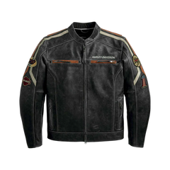 Vintage Harley Biker Jacket