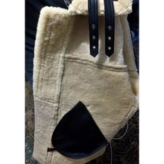 Men's B3 RAF Aviator Real Shearling Brown Sheepskin Leather Flight Bomber Jacket