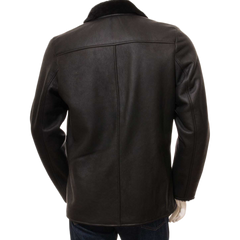 Men’s Black Shearling Jacket
