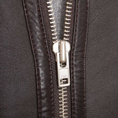 Men’s Brown Sheepskin Biker Jacket