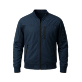 Men's Classic Navy Bomber Jacket
