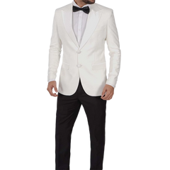 Men's Dinner Ivory White Tuxedo Jacket