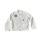 Men's Polo Ralph Lauren Olympic Opening Ceremony USA WHITE Denim Jacket