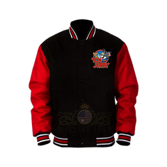 Men's Tom and Jerry Letterman Varsity Jacket