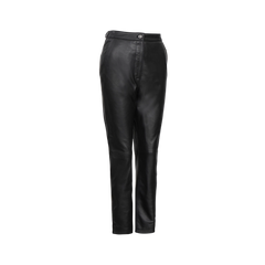 Myrna Women's Black Fitted Leather Pants
