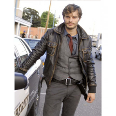 Scintillating Once Upon A Time Sheriff Graham Leather Jacket