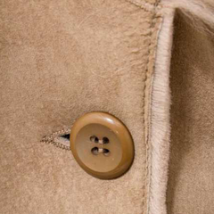 Women’s Beige Toscana Shearling Coat