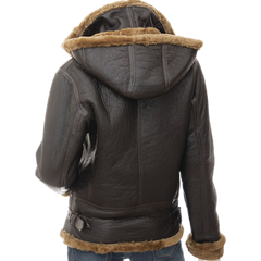 Women’s Ginger Bomber Sheepskin Leather Jacket