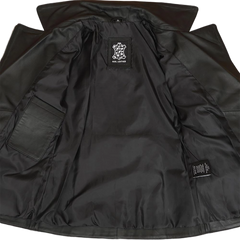 Women's Asymmetrical Black Leather Jacket