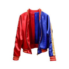 Women's Harley Quinn Suicide Squad Red Jacket