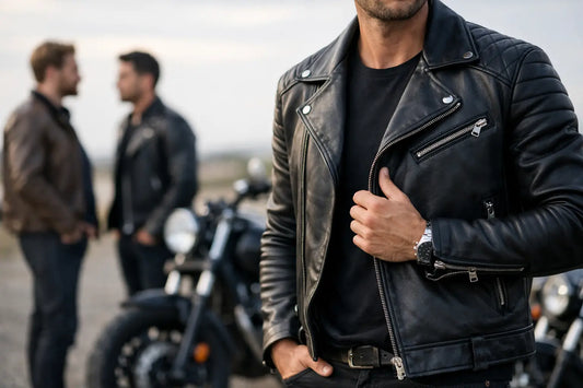 Mens Biker Leather Jackets: Find Your Fit