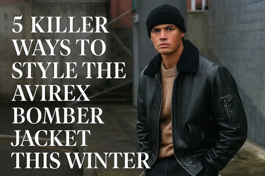 Avirex Bomber Jacket: Why Every Man Needs One | Leather Hunt